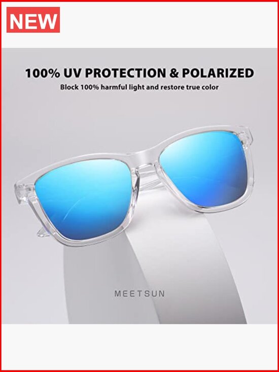 Polarized Sunglasses for Women Men Classic Retro UV400 Protection 3 Pack main image 5